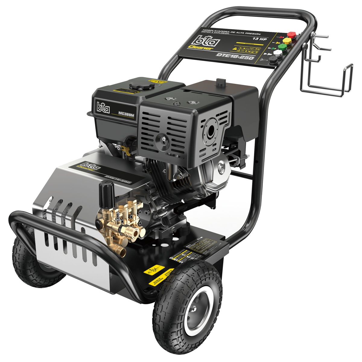 Hidrolavadora A Explosion 13 Hp 389cc ▷ DTE18-250 ◁ BTA Tools Hidrolavadora A Explosion 13 Hp 389cc ▷ DTE18-250 ◁